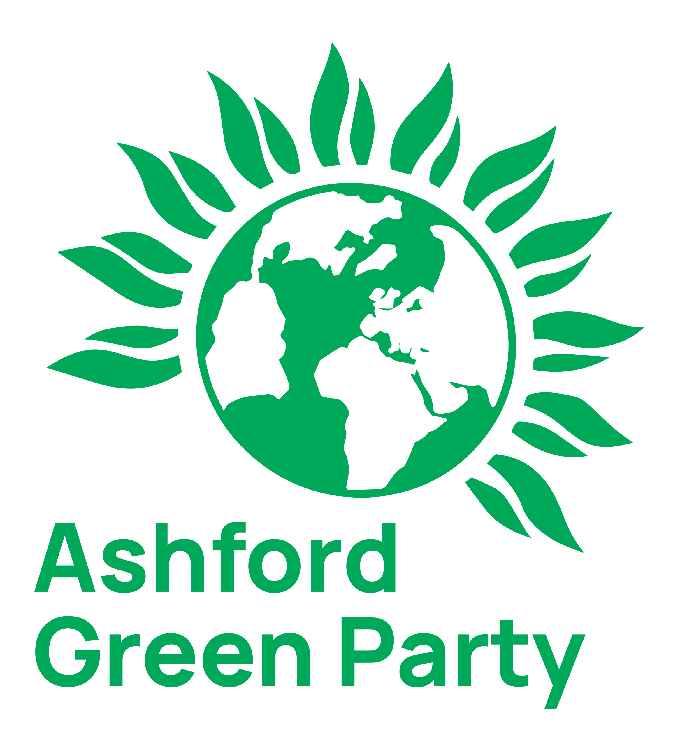 Ashford Green Party logo